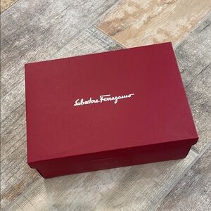 Salvatore Ferragamo Red Shoe Box